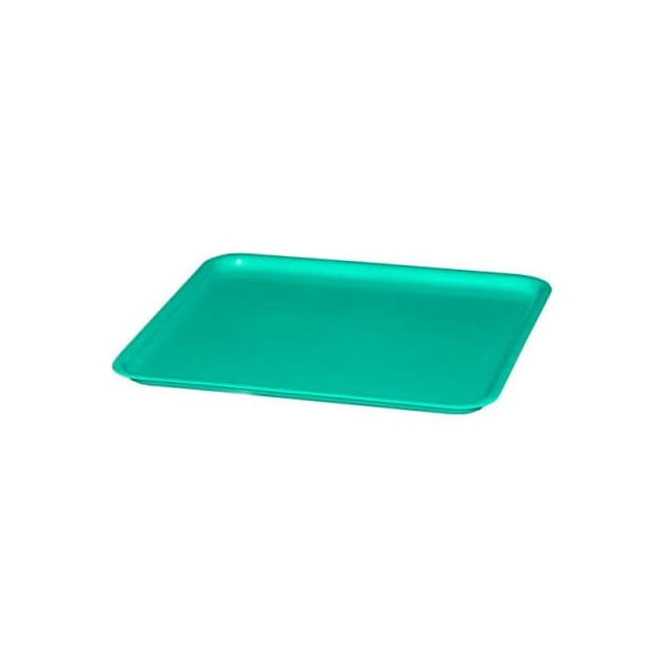 Mfg Tray Nestable Lid For Storage Tote, 9-3/4 in L x 9-1/4 in W, Green, Fiberglass 9231185113 - main
